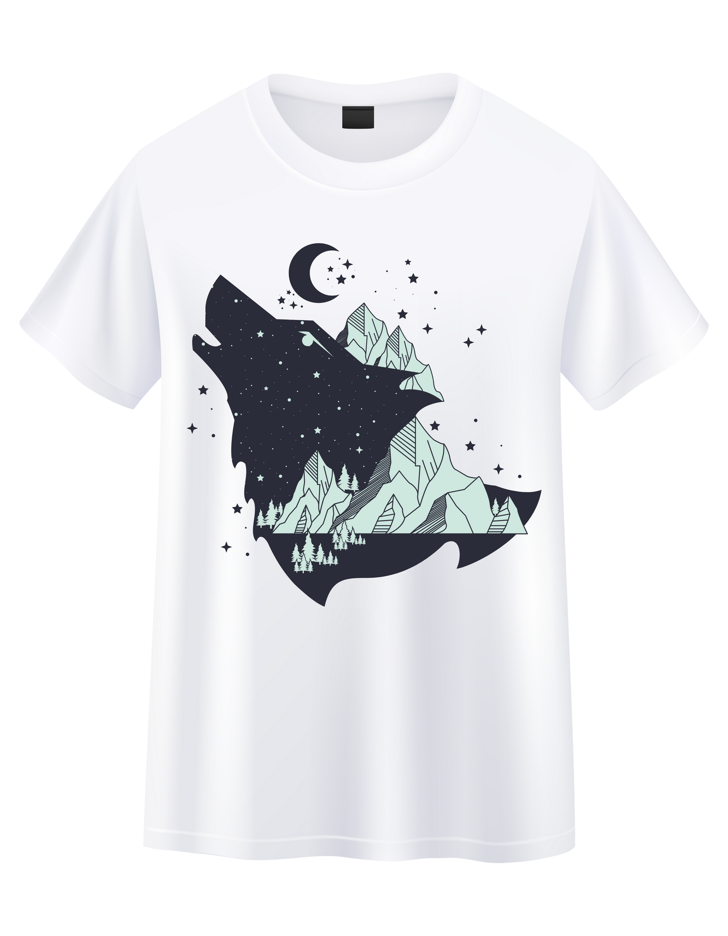 Howling Wolf Short Sleeve T-Shirt
