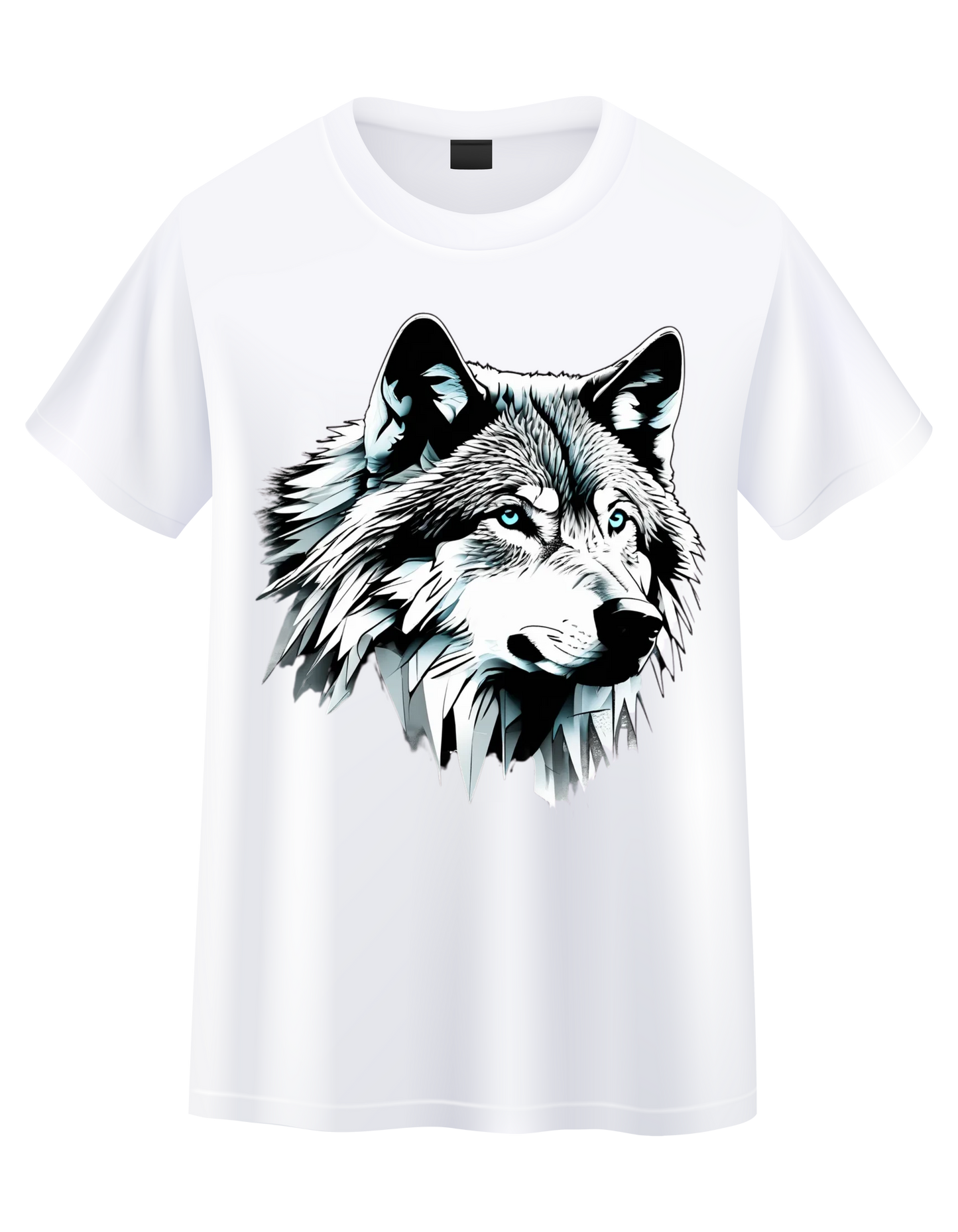 Serious Wolf Short Sleeve T-Shirt