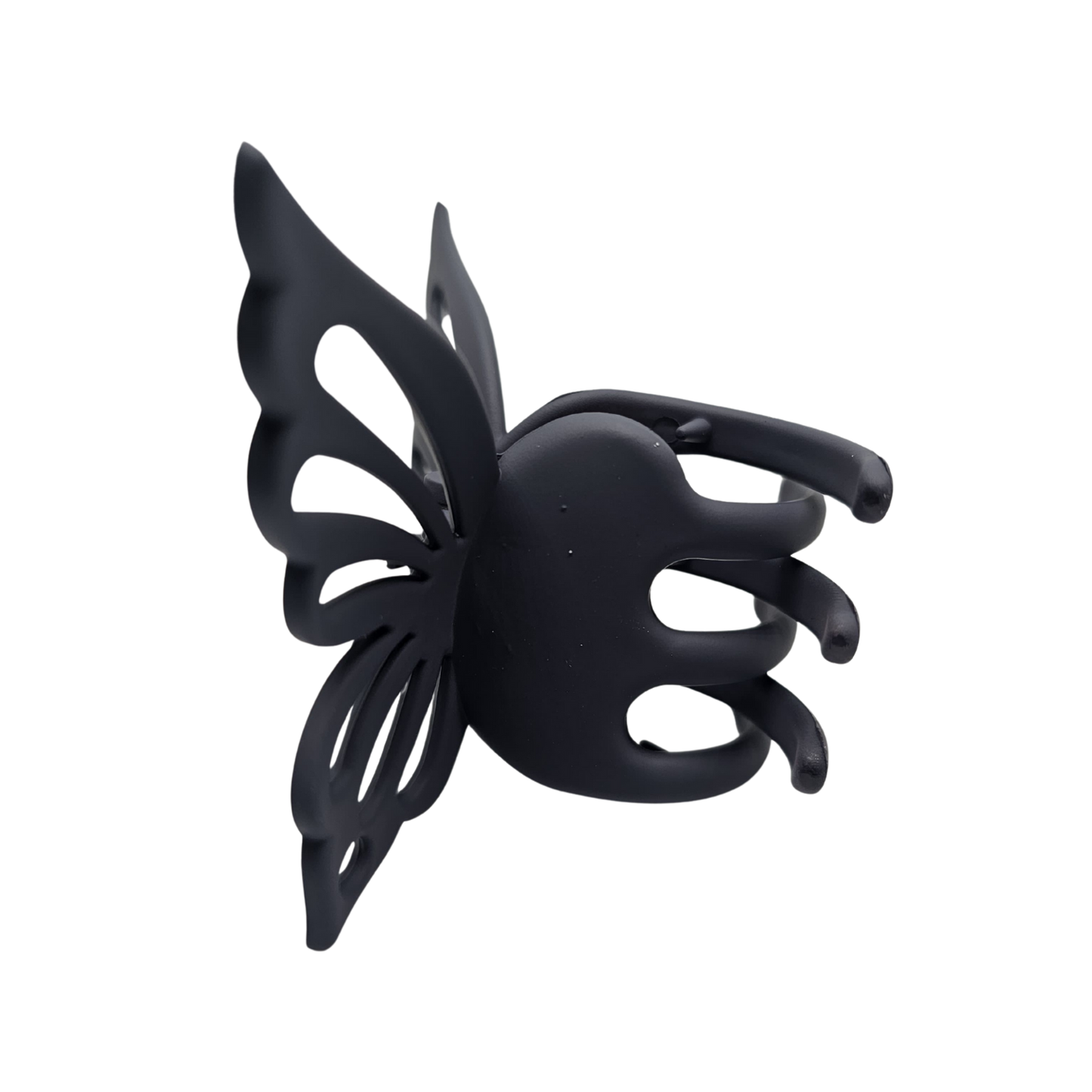 Butterfly Hair Clip - Charcoal