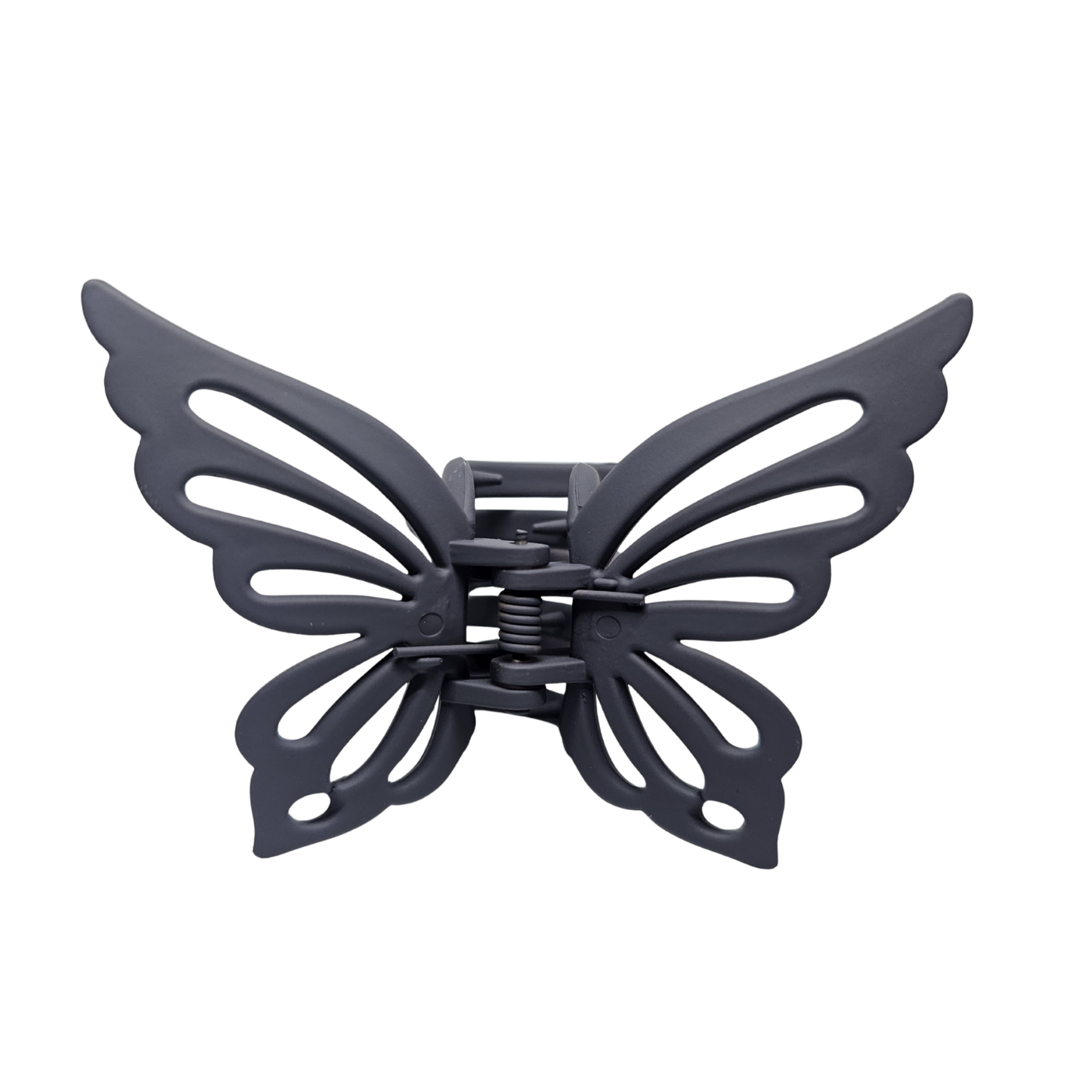 Butterfly Hair Clip - Charcoal