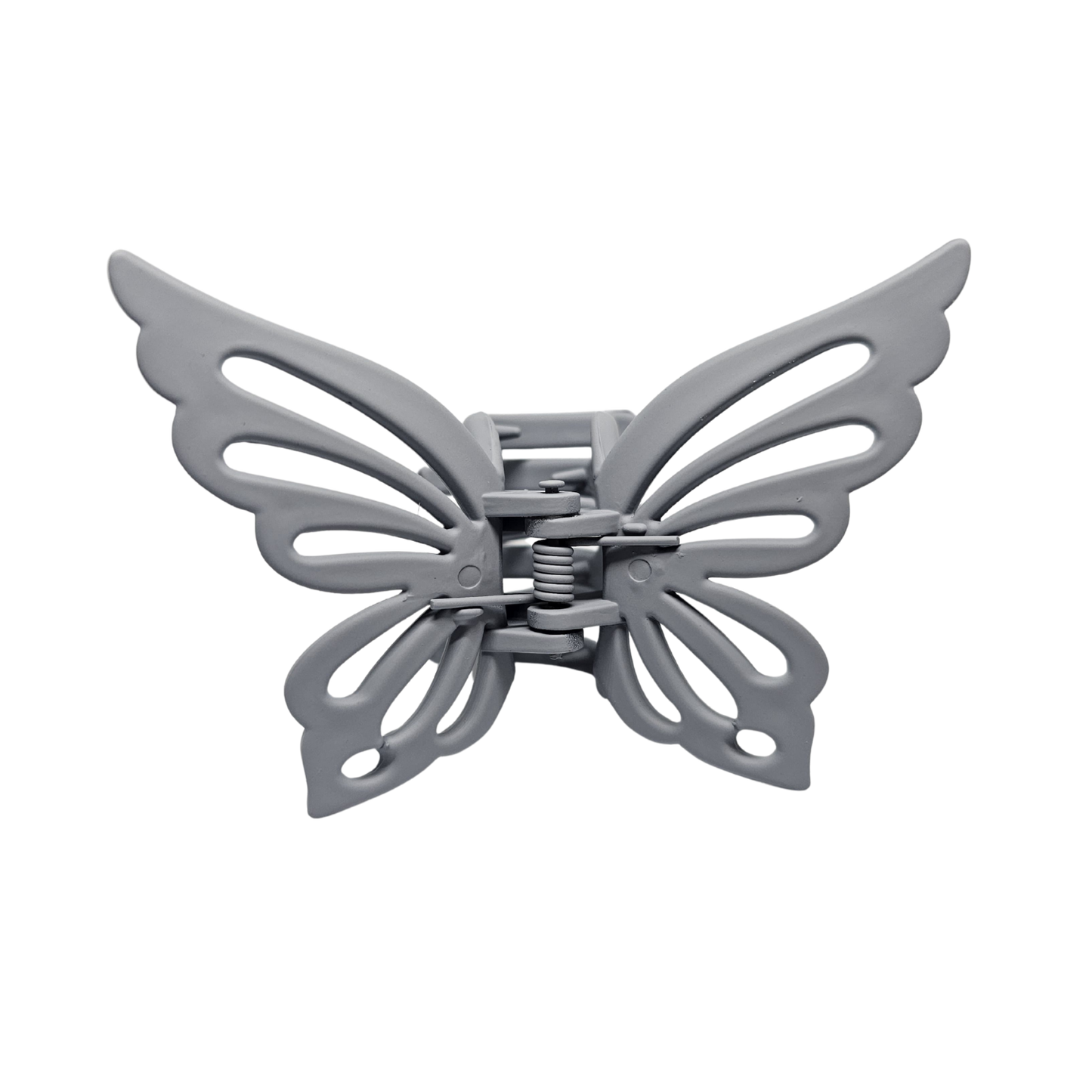 Butterfly Hair Clip - Gray