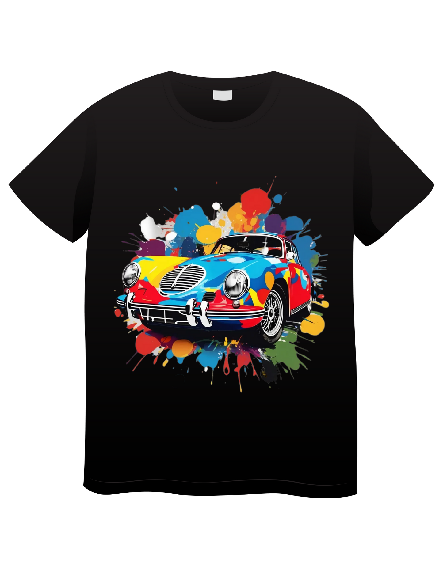 Colourful Car Short Sleeve