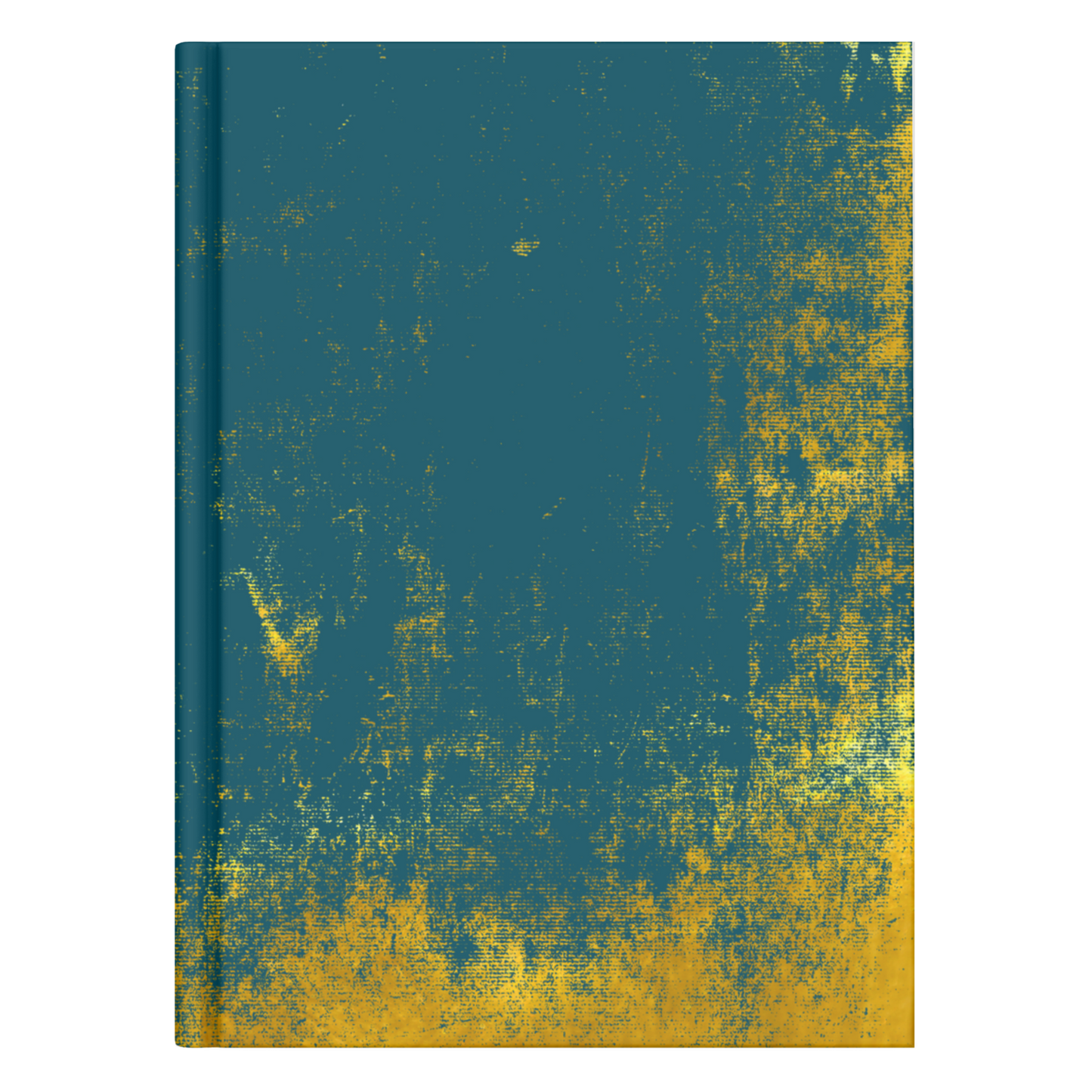 Gold and Teal Notebook
