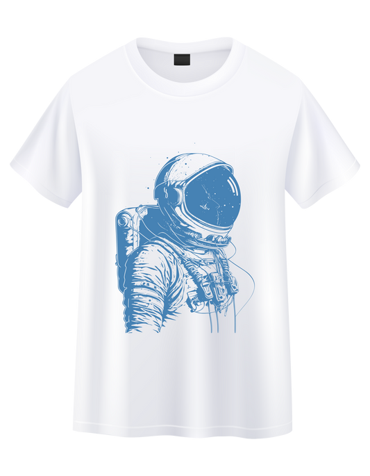 Spaceman Blue Short Sleeve T-Shirt