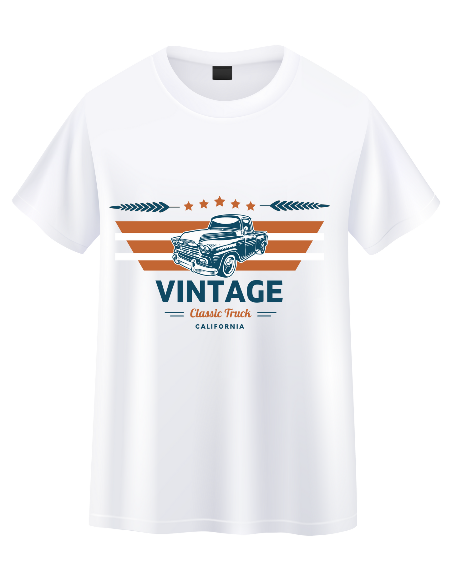 Vintage Colour Short Sleeve T-Shirt