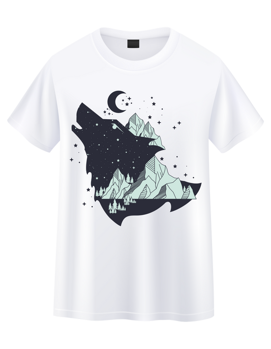 Howling Wolf Short Sleeve T-Shirt