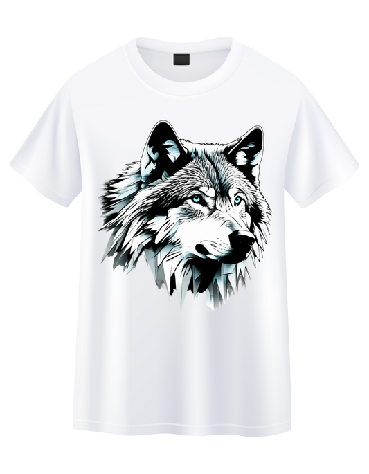 Serious Wolf Short Sleeve T-Shirt