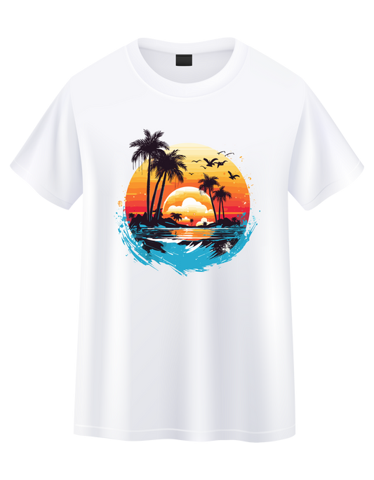 Beach Short Sleeve T-Shirt