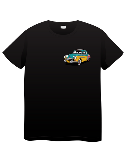 Colour Small Car Short Sleeve T-Shirt