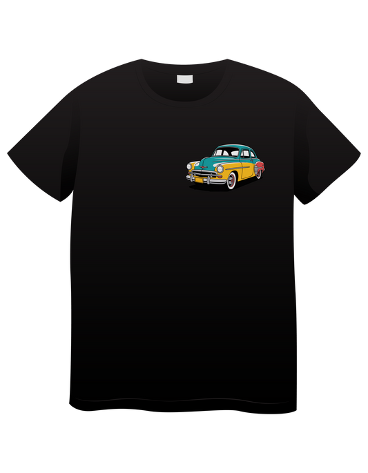 Colour Small Car Short Sleeve T-Shirt
