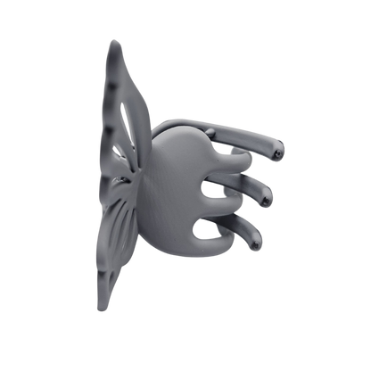 Butterfly Hair Clip - Gray