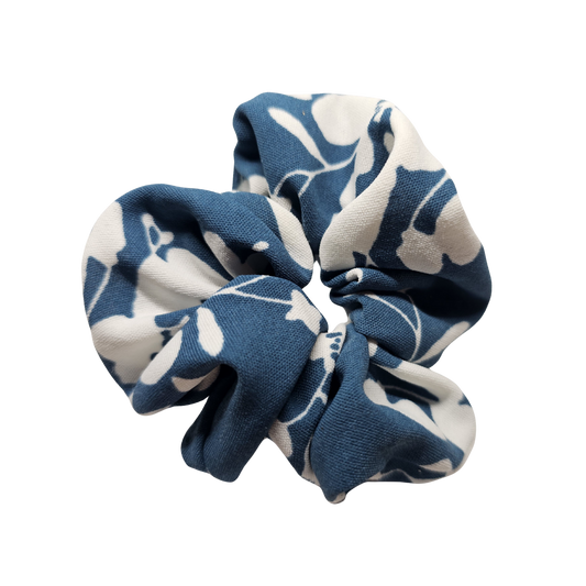 Scrunchies Blue Pattern
