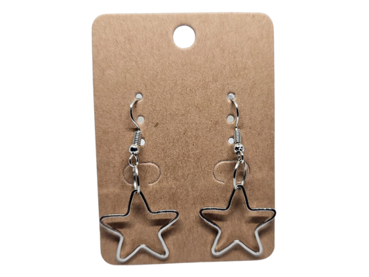 Star Drop Earrings