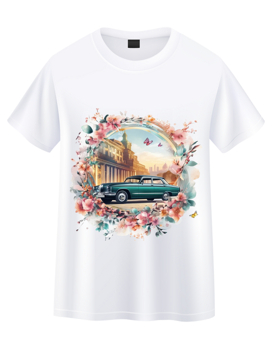 Flower Car Short Sleeve