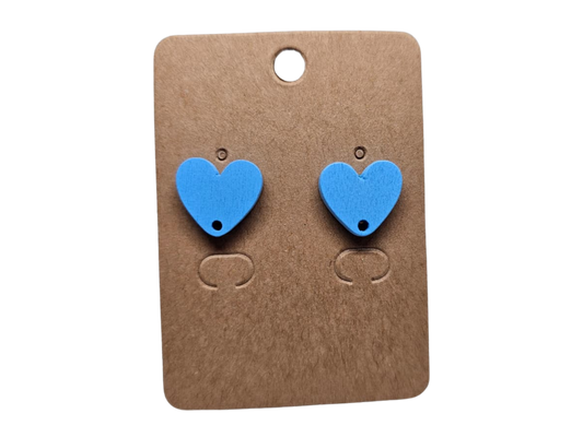 Heart Stud Earrings