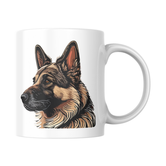 German Shepherd Mug