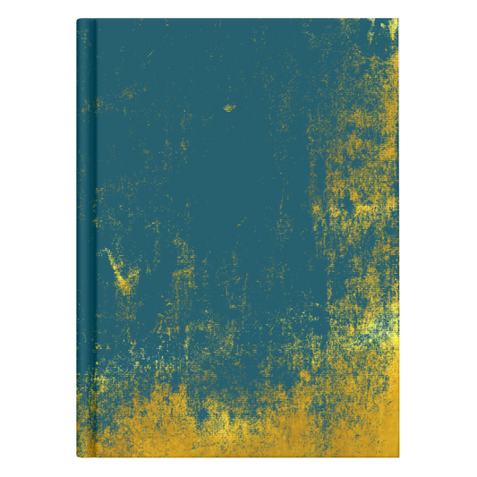 Gold and Teal Notebook