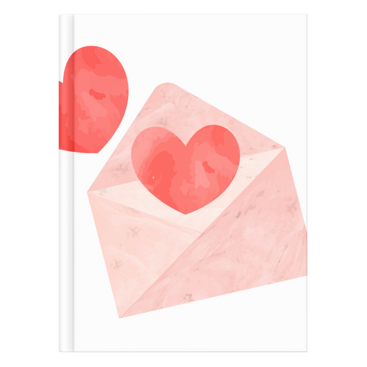 Heart Envelope Notebook