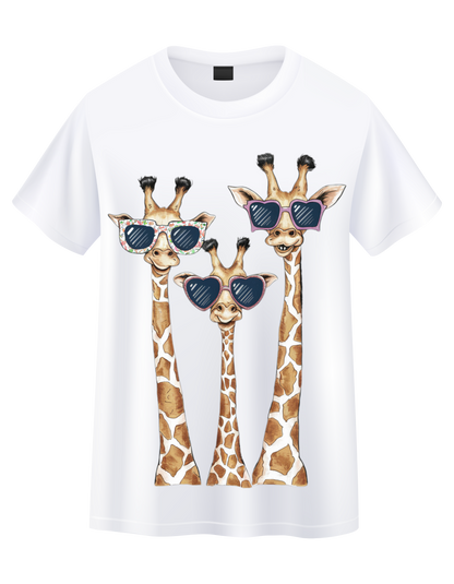 Giraffee 3 Short Sleeve T-Shirt