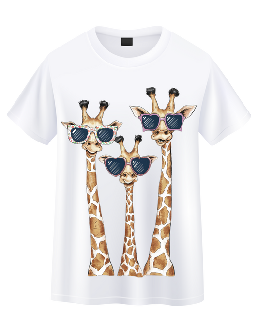 Giraffee 3 Short Sleeve T-Shirt