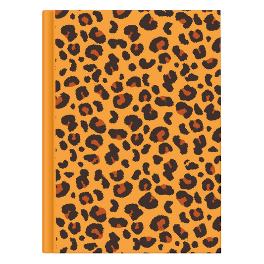 Small Leopard Print Notebook