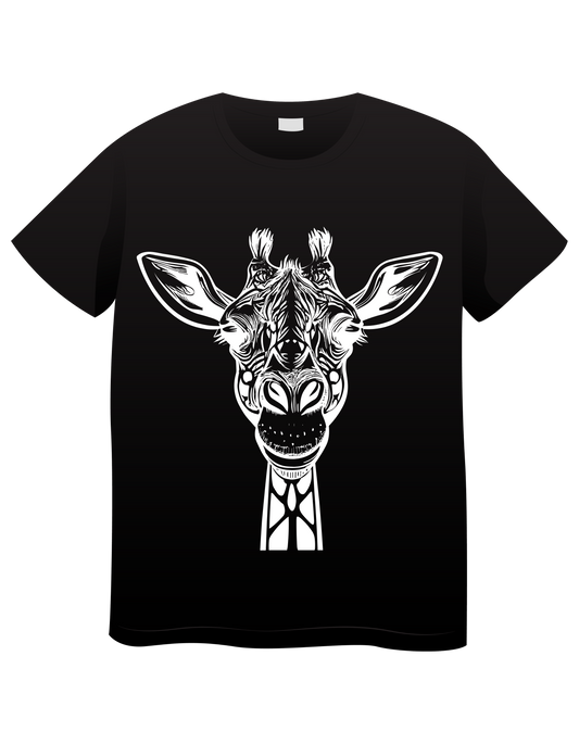 Cute Giraffe Short Sleeve