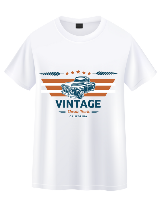 Vintage Colour Short Sleeve T-Shirt